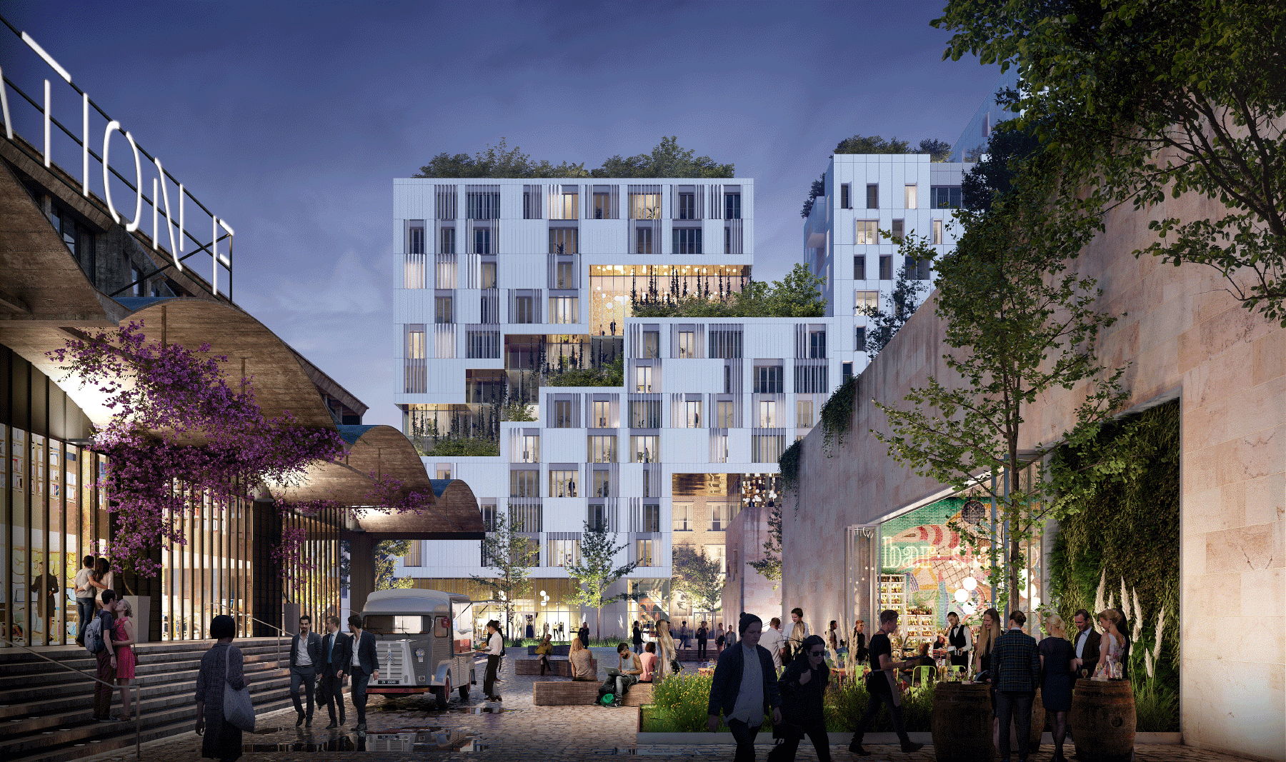Photograph by SeARCH, Atelier Phileas and LA Architectures