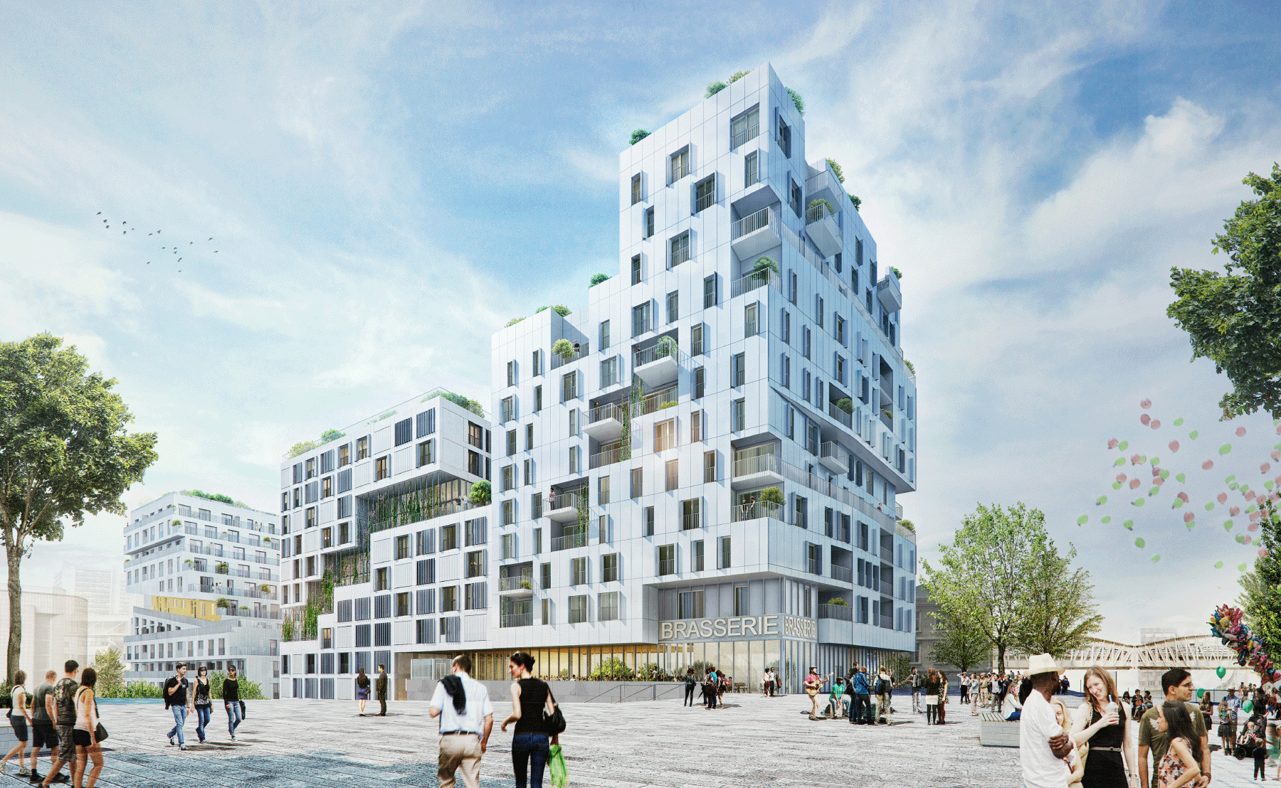 Photograph by SeARCH, Atelier Phileas and LA architectures